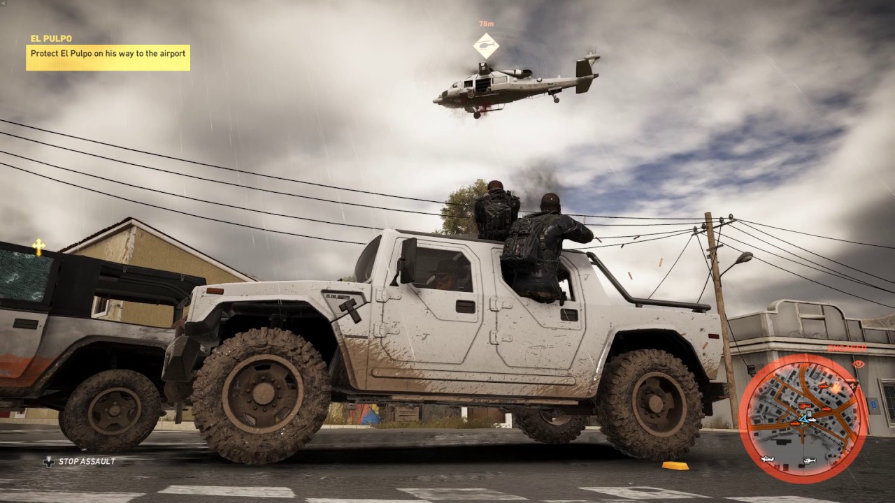Tom Clancy s Ghost Recon Wildlands Trolling Escort Of El Pulpo YouTube