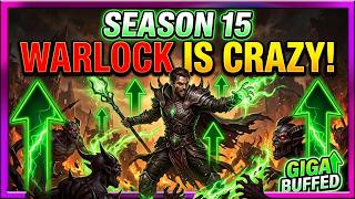 Diablo 4 Season 15 WARLOCK is now BEST CLASS INSANE buffs Season 15 PTR Patch notes