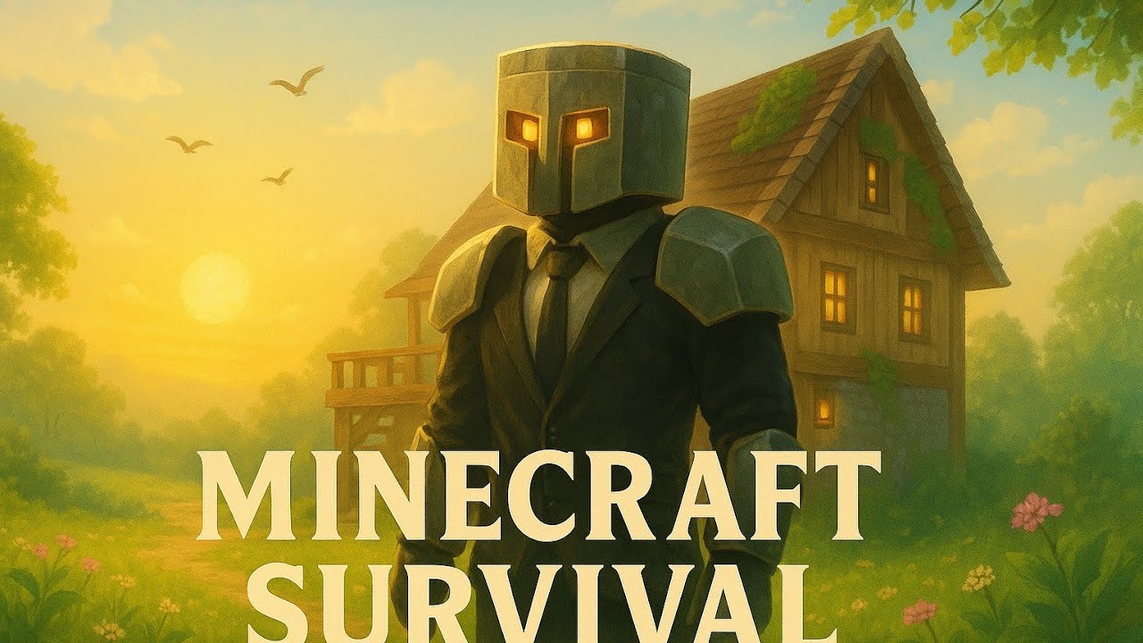 Minecraft PE Survival Series Ep 1 in 1.21 🔥 | Made OP Survival Base ...