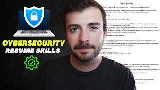 Cybersecurity Resume Skills For Beginners screenshot 4