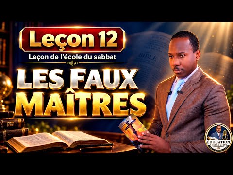 LEÇON 12 #LES FAUX DOCTEURS IDENTIFIÉS #MARDI (ECOSA 2026 - Trimestre 3)