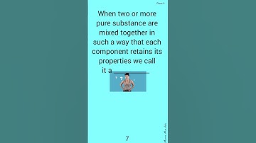 7 Class 6 Separation of Substances #science #shorts
