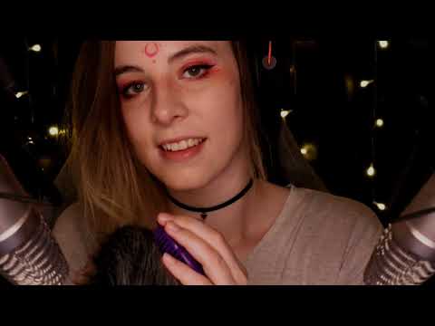 ASMR | fluffy mic sounds but...