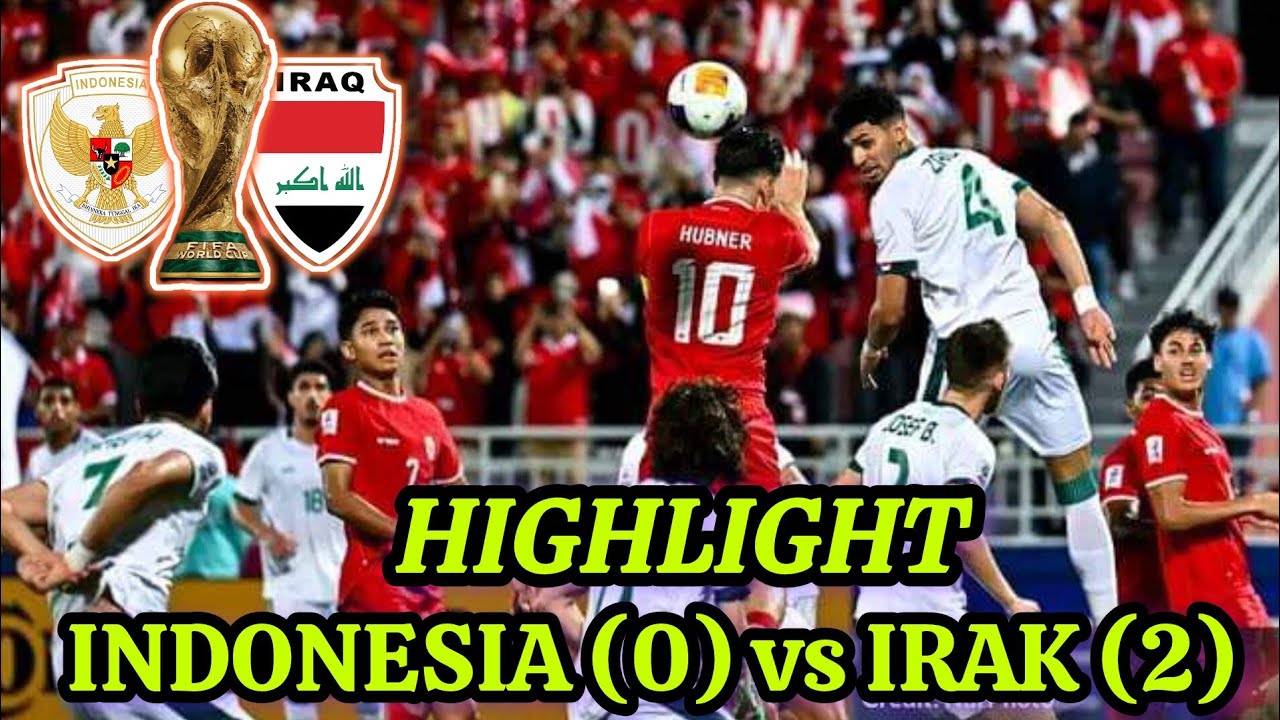 ERNANDO BLUNDER ❗ Highlight Indonesia (0) vs Irak (2)❗ Kualifikasi Piala Dunia Zona Asia