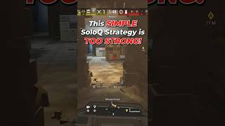 This Solo Queue Strategy is BROKEN on Console #siege #r6 #soloq