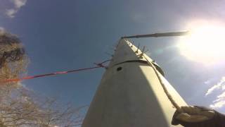 Stacking a 60' mono pole