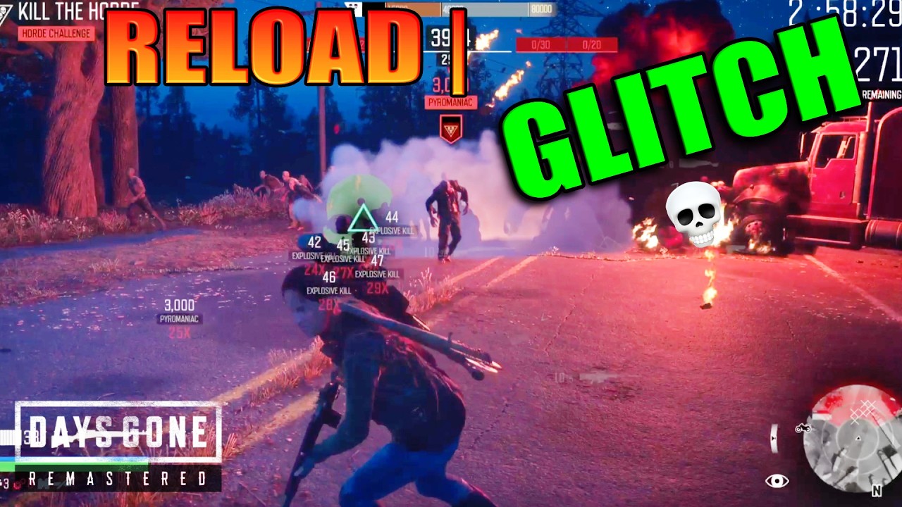 RELOAD Challenge, Weird Glitch?! 💀🟢 | Days Gone