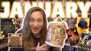 JANUARY TBR | Fantasy Romance, Why Choose Romance and Readathons!