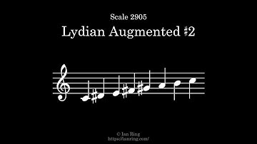 Scale 2905: Lydian Augmented Sharp 2