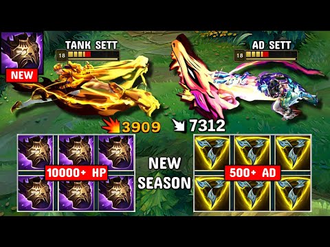 NEW TANK SETT vs AD SETT FULL BUILD FIGHTS & WHICH BUILD BETTER?