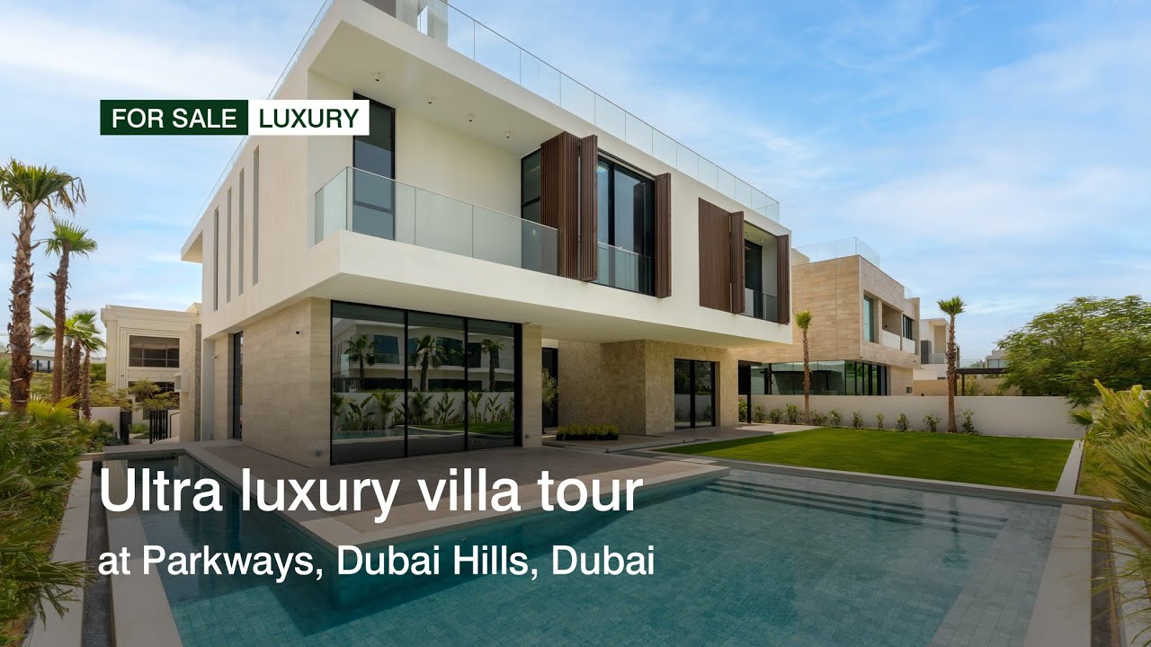 Ultra luxury villa tour at Parkways, Dubai Hills | haus & haus