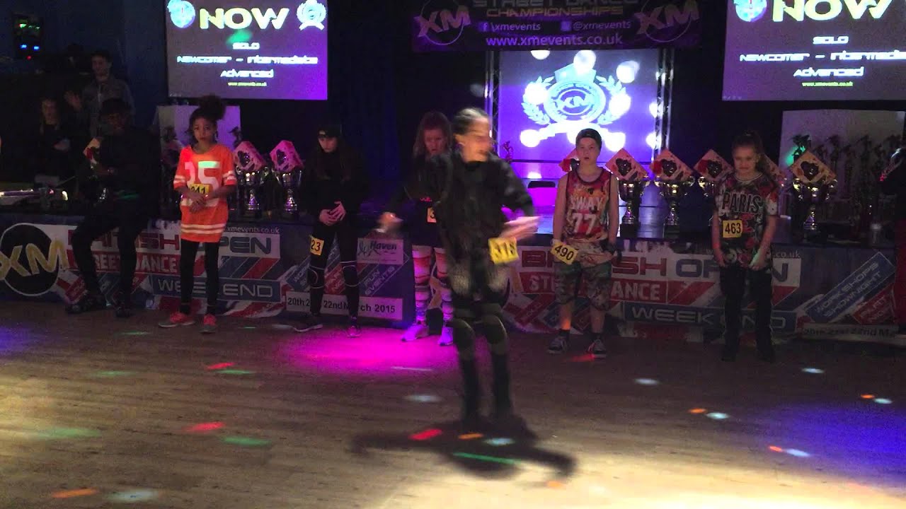 The XM British Street Dance Championships 2015 - Advanced Dancers