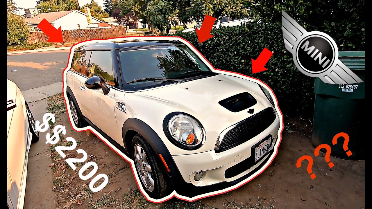 I BOUGHT THE CHEAPEST MINI COOPER CLUBMAN S CLEAN TITLE, NEEDS WORK ...