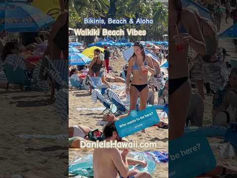 Bikinis, Beach & Aloha | Waikiki Beach Vibes