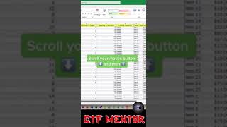 Celebrity Excel Horizontal Scrolling Tips Profile