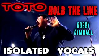 TOTO - Hold The Line - Bobby Kimball - ISOLATED VOCALS - Analysis and Singing Lesson