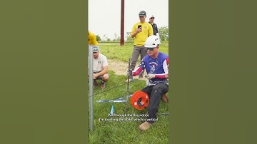 The Equalizer in action 💥 Driving posts quickly