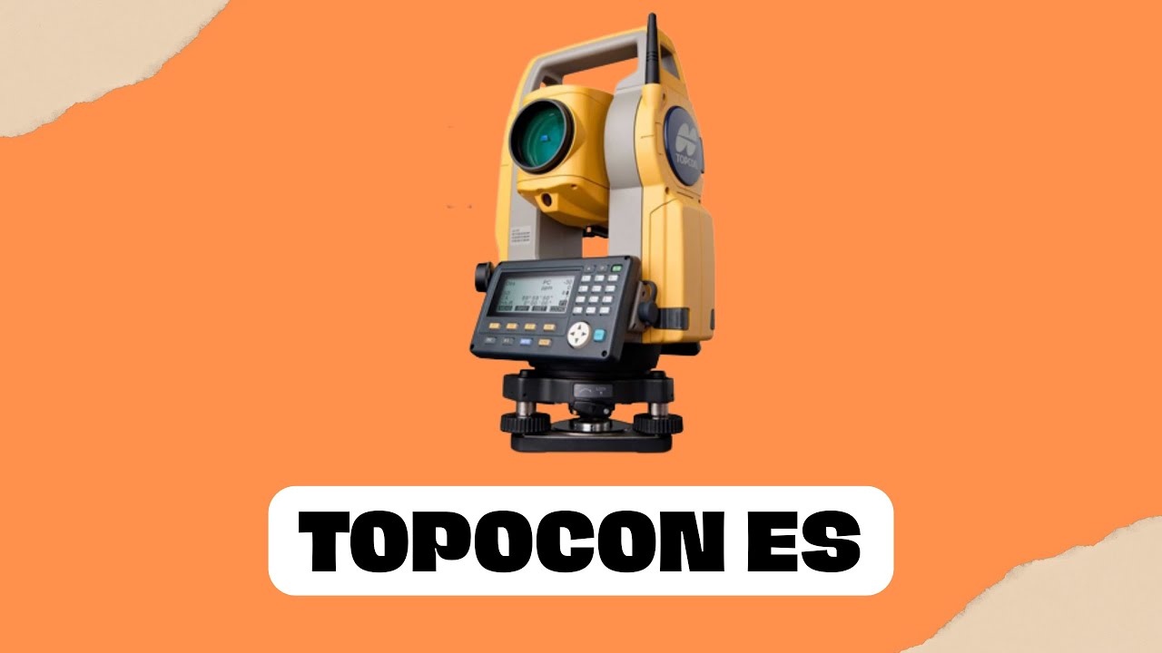 Total Station Topcon ES 103 شرح لجهاز توبكون