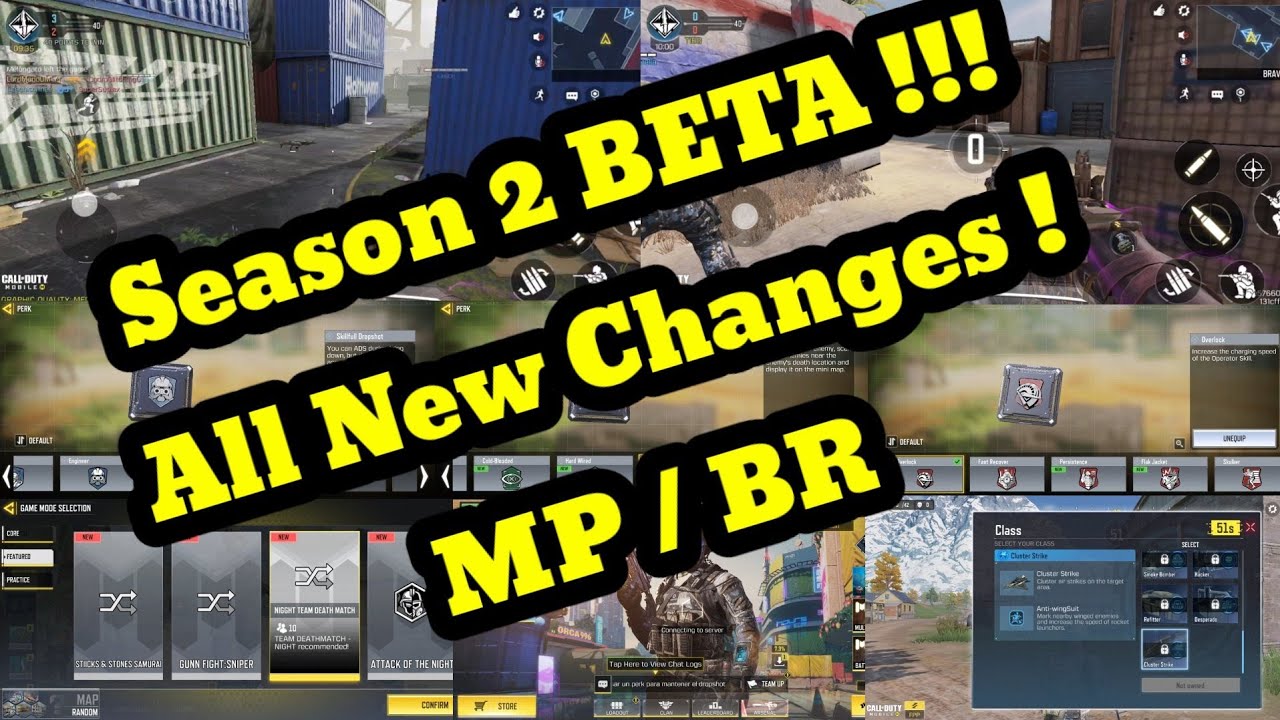 *NEW* SEASON 2 | BETA TEST SERVER | BR / MP CHANGES. - YouTube