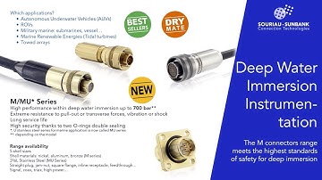 Marine & Subsea Interconnect Solutions from SOURIAU — Allied Electronics & Automation