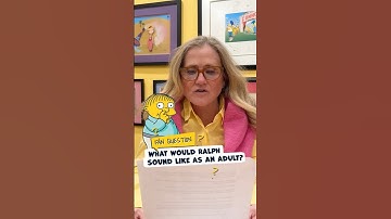 Ever wonder what Ralph Wiggum from the Simpsons would sound like as an adult? #thesimpsons