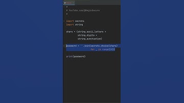 Generate Secure Passwords with Python in 31 Seconds