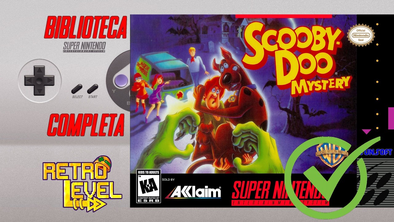 Scooby-Doo Mystery - Biblioteca COMPLETA do Super Nintendo #1141 - YouTube
