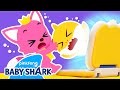 [✨NEW] Baby Shark is trapped in the Computer! | Baby Shark Toy | Pretend Play | Baby Shark Official