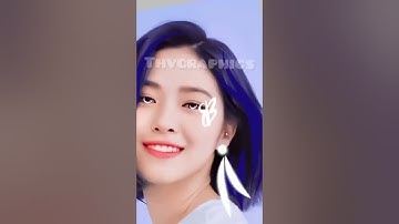 Ryunjin Smudge edit by thvgraphics on Insta #ibispaintx #smudgeedit #ryunjin #itzy #kpop #shorts