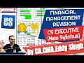 CS Executive FM Cost of Capital Revision by CA.CMA.Eddy Singh