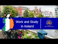Work and Study in Ireland. Learn English in Ireland.