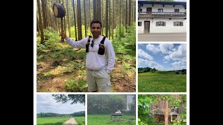 Aying Trekking In Bavaria, Munich, Traditional Veg Bayerisch Food & Discovering A 7Kg Wooden Mace