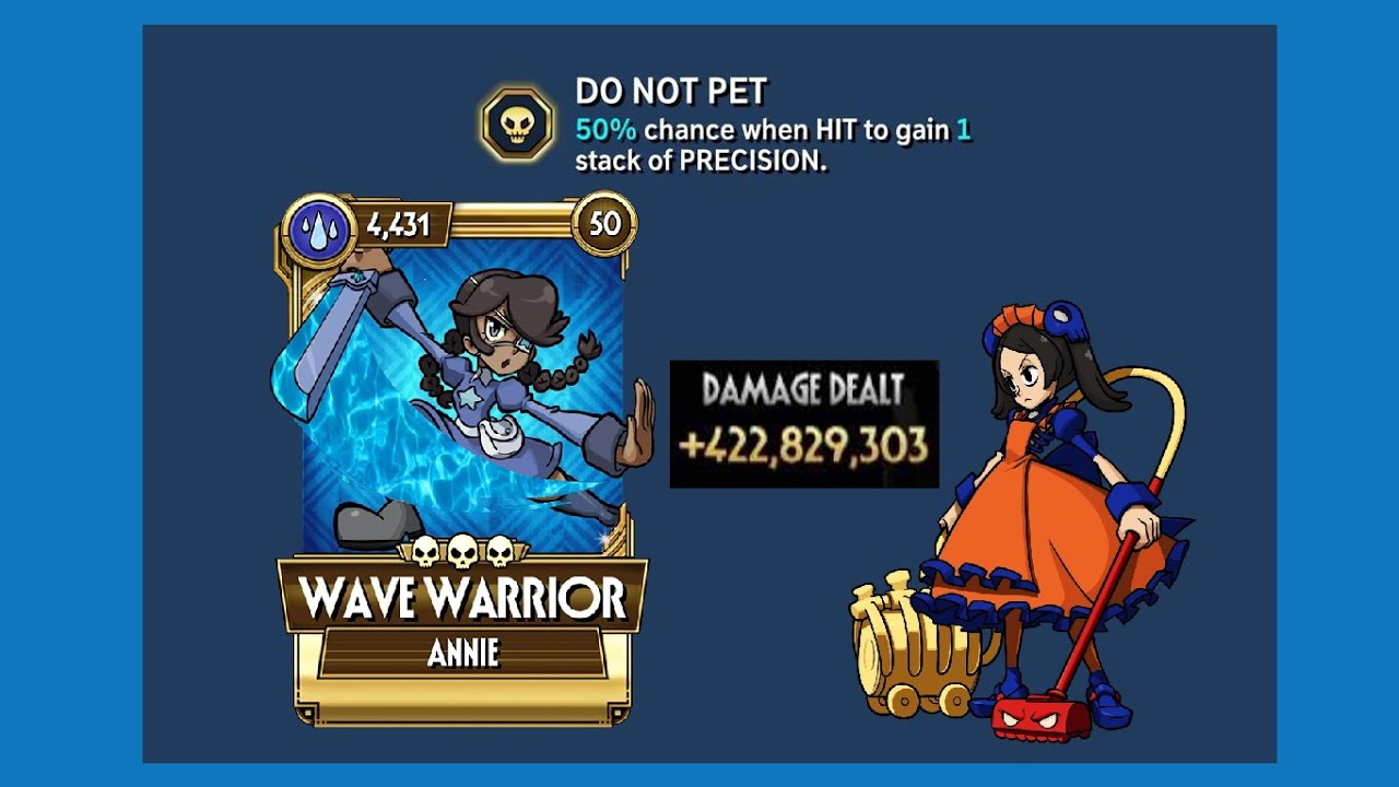 Skullgirls Mobile | Marie Guild Boss ft. Wave Warrior Part 3