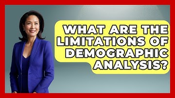 What Are the Limitations of Demographic Analysis? | Demographic Data Answers News