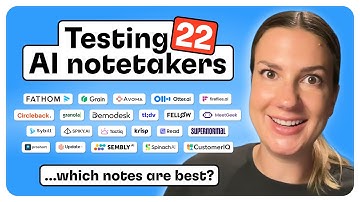 I tested 22 AI notetakers: Which one captures the best sales meeting notes?