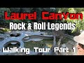 Laurel canyon walking tour part 1 mama cass carole king hal ashby rolling stones house