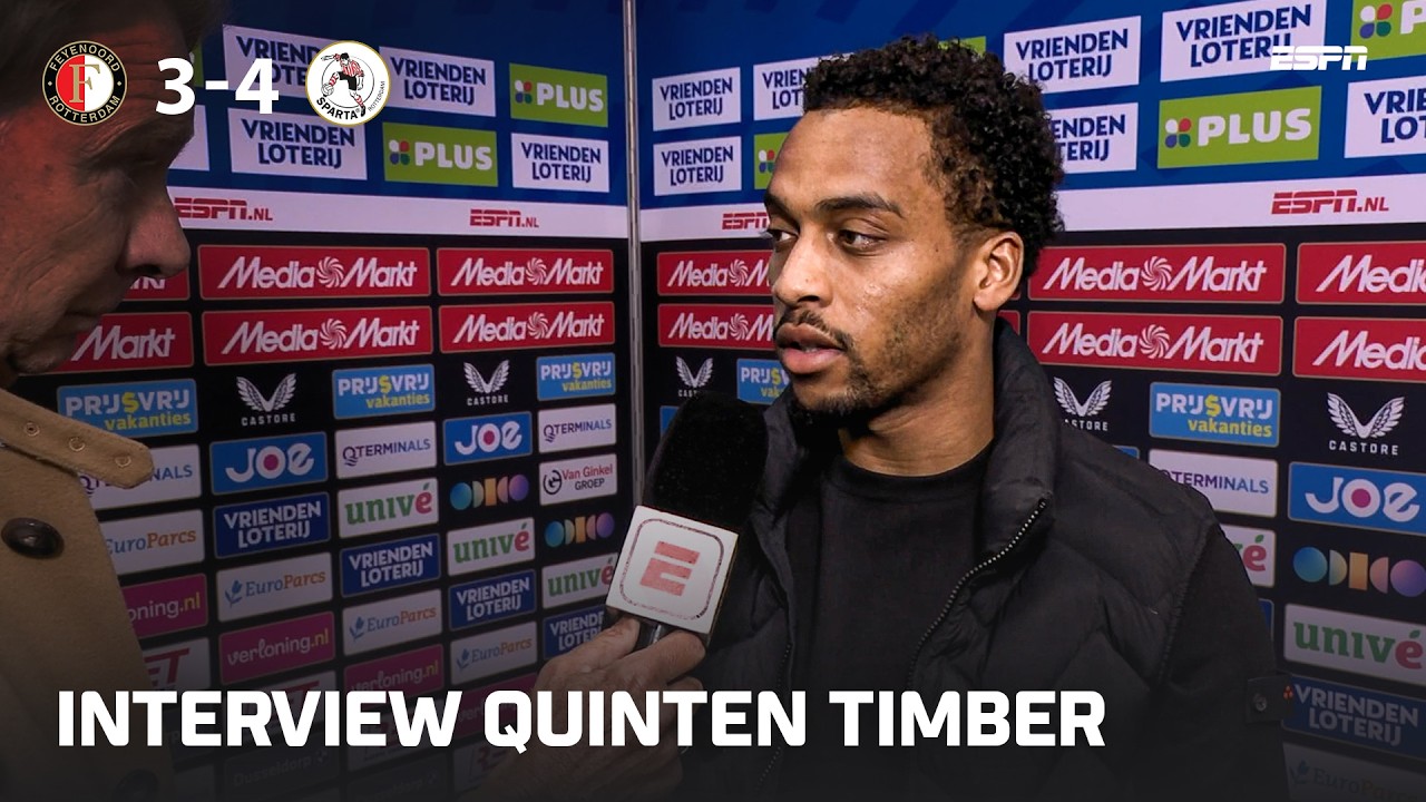 Quinten Timber OPENT VUUR op Robin van Persie: "Het lijkt wel EEN POPPENKAST hier" 😳👀 | Interview