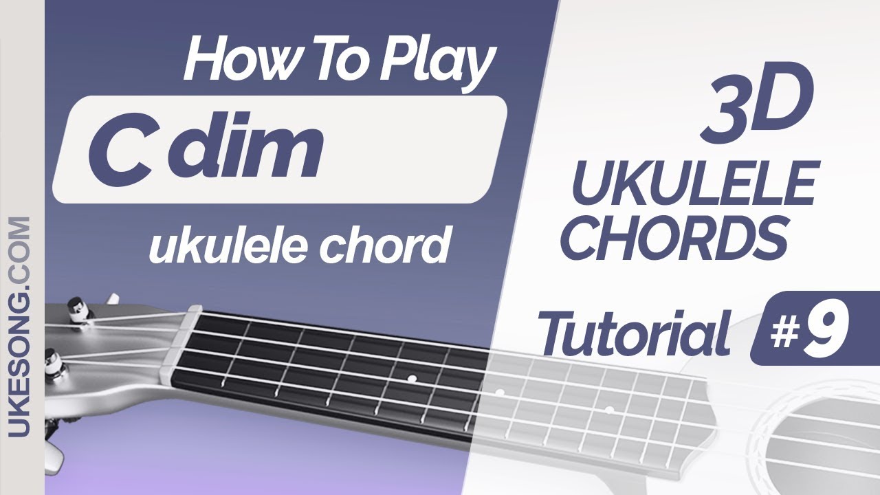 Ukulele - | 3D ukulele chords tutorial #9 - YouTube