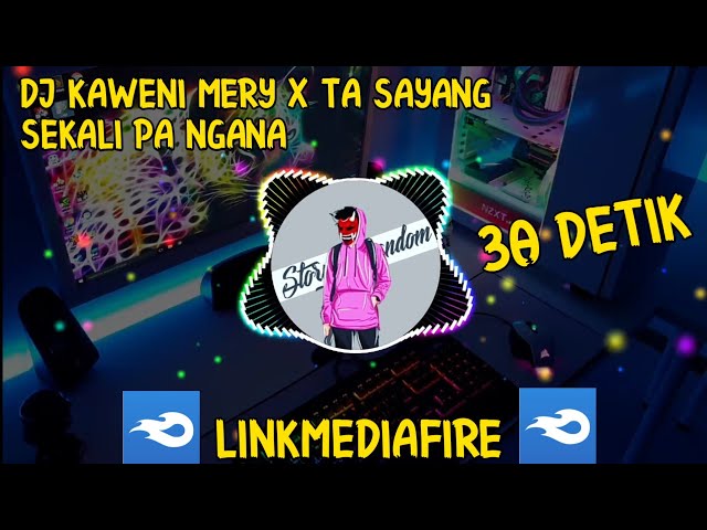 DJ Kaweni Mery X Ta Sayang Sekali Pa Ngana 30 Detik class=