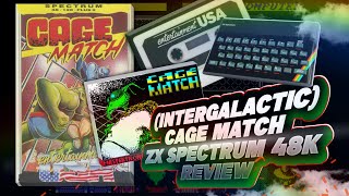 The WORST Wrestling game of all time - (Intergalactic) Cage Match - ZX Spectrum
