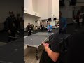 Roberto Guadarrama y Marco una partida ping-pong