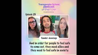 Sander Jennings Explains That Being Transgender is NOT a Choice.