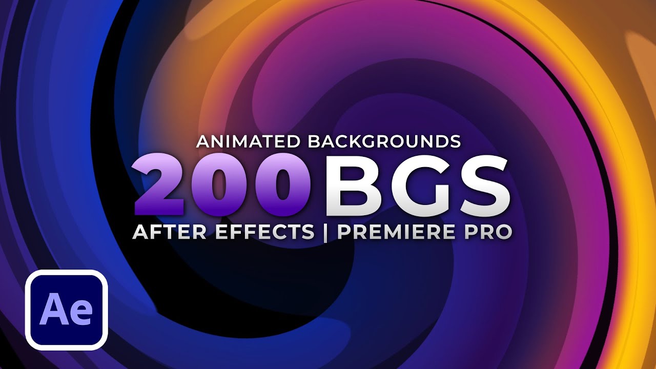 Gói nền tảng động After Effects và Premiere Pro: Bạn sẽ không thể bỏ qua gói nền tảng động After Effects và Premiere Pro bao gồm những mẫu thiết kế nền tảng độc đáo và đẳng cấp. Giúp bạn tạo nên những video đẹp mắt và giàu tinh thần sáng tạo.