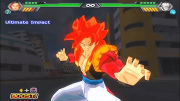 DBZ BT3 MOD CUSTOM ATTACK - SSJ4 GOGETA