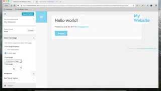 Hired - Home Page Setup