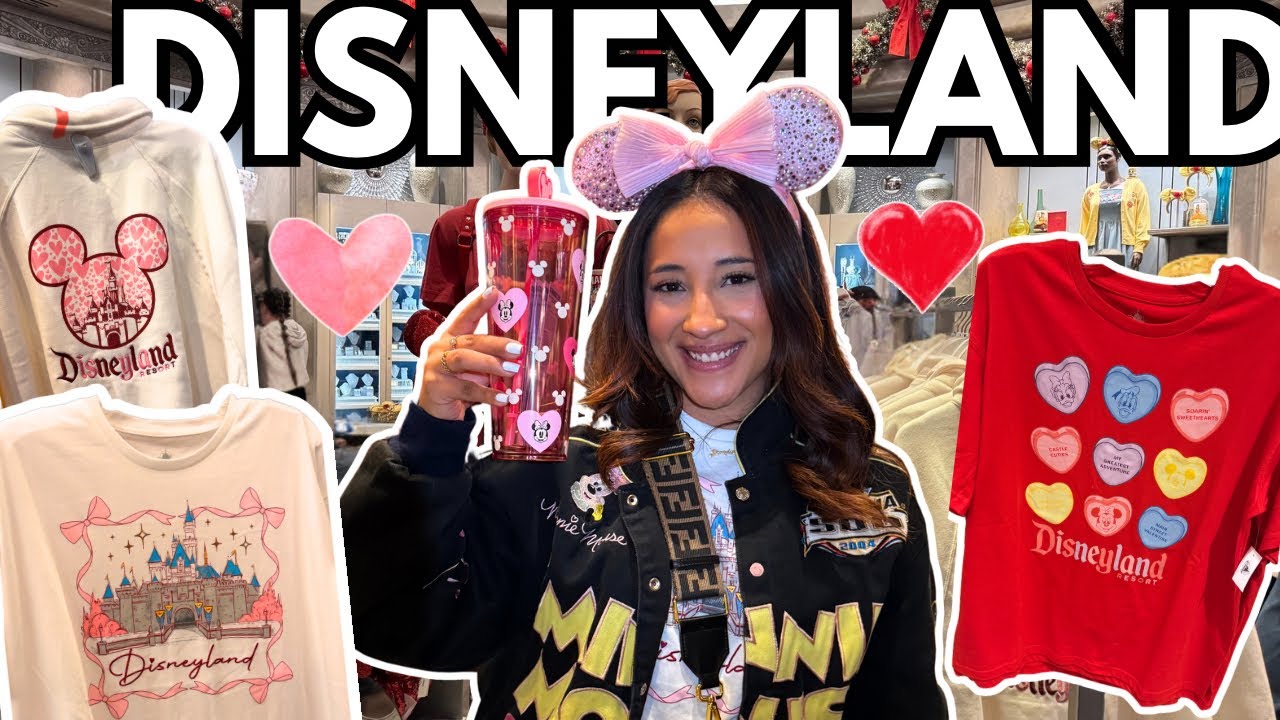 New Valentine's Merch arrived at the Disneyland Resort in 2025