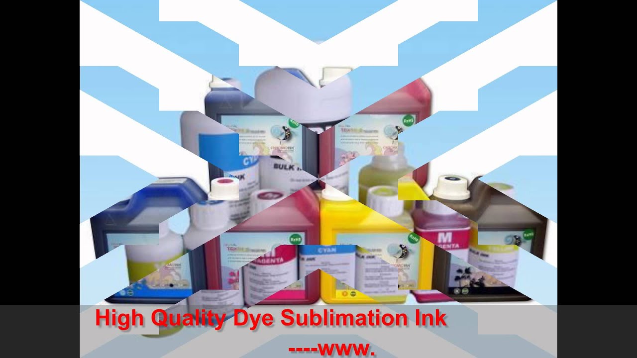 High quality dye sublimation ink (Format Printer) YouTube