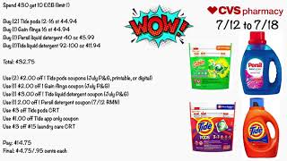 Cvs deals week 7/12 to 7/18| MM Aleve and Oral care deal| Shenika Owens TV
