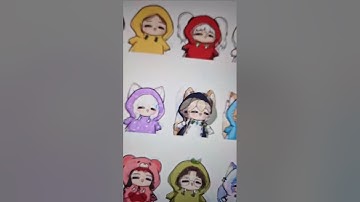 ✿ Animated emotes showcase #animation #procreate #emote #digitalart #frameanimation #shorts #art