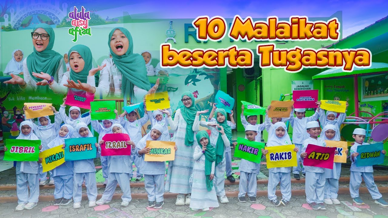 ALULA AISY x AFIZA - 10 MALAIKAT (Official Music Video)